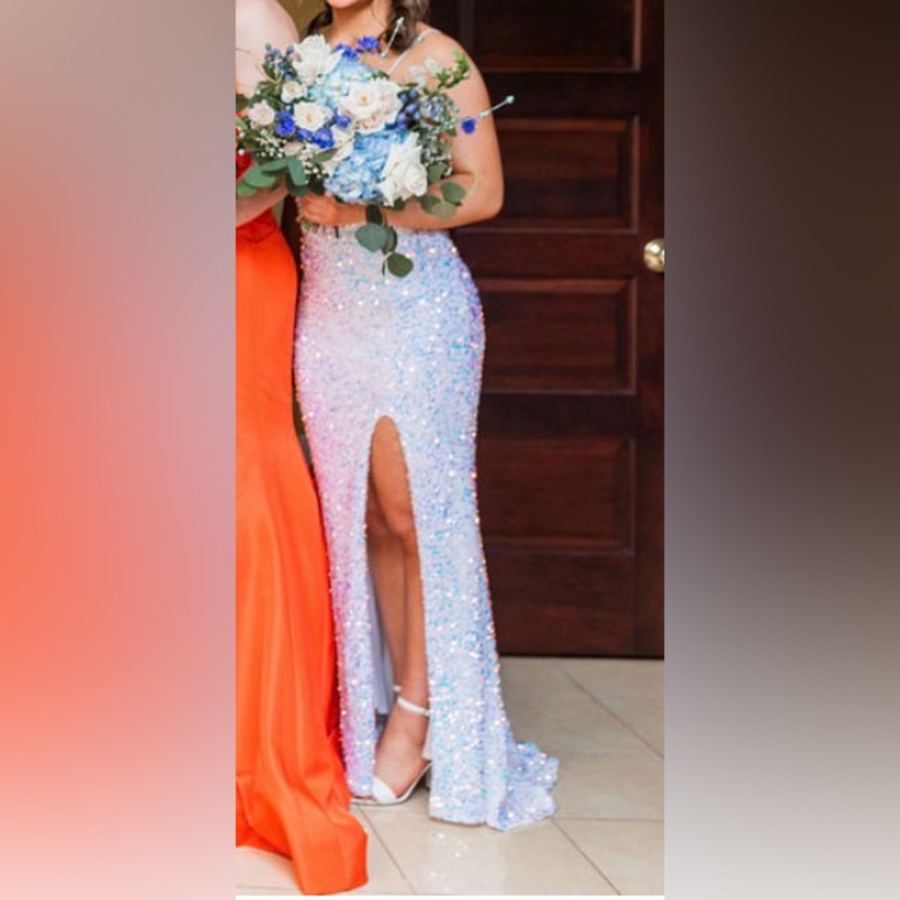 Faviana Prom Sequin Dress Size 2